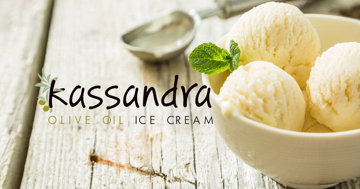 Kassandra olive oil icecream